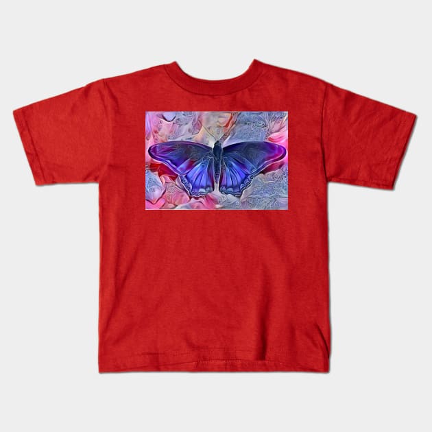 Butterfly Lullaby Kids T-Shirt by JeanGregoryEvans1